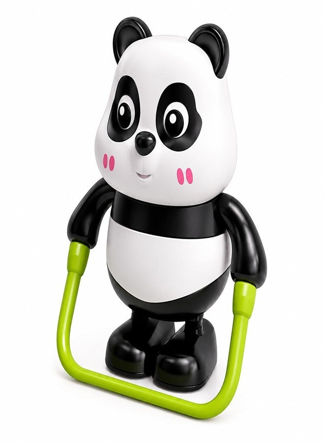 Cojuz Cute Panda Action Toy Set for Kids (3 PCS) | Interactive Moving & Rotating Panda Figures | Fun Educational Animal Toys for Boys & Girls Age 3+ | Safe Playtime Gift for Children - Image 2
