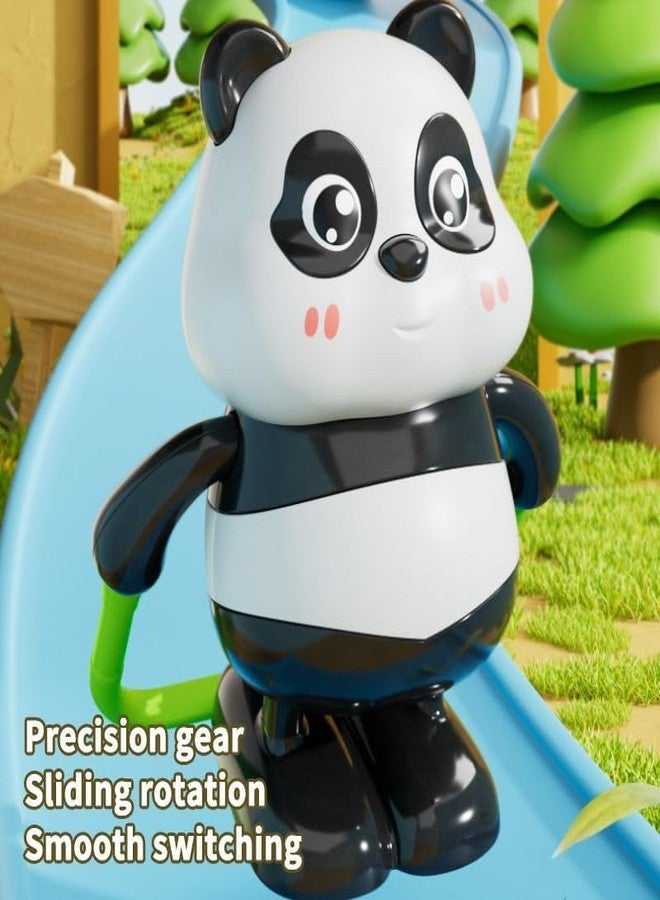 Cojuz Cute Panda Action Toy Set for Kids (3 PCS) | Interactive Moving & Rotating Panda Figures | Fun Educational Animal Toys for Boys & Girls Age 3+ | Safe Playtime Gift for Children - Image 4