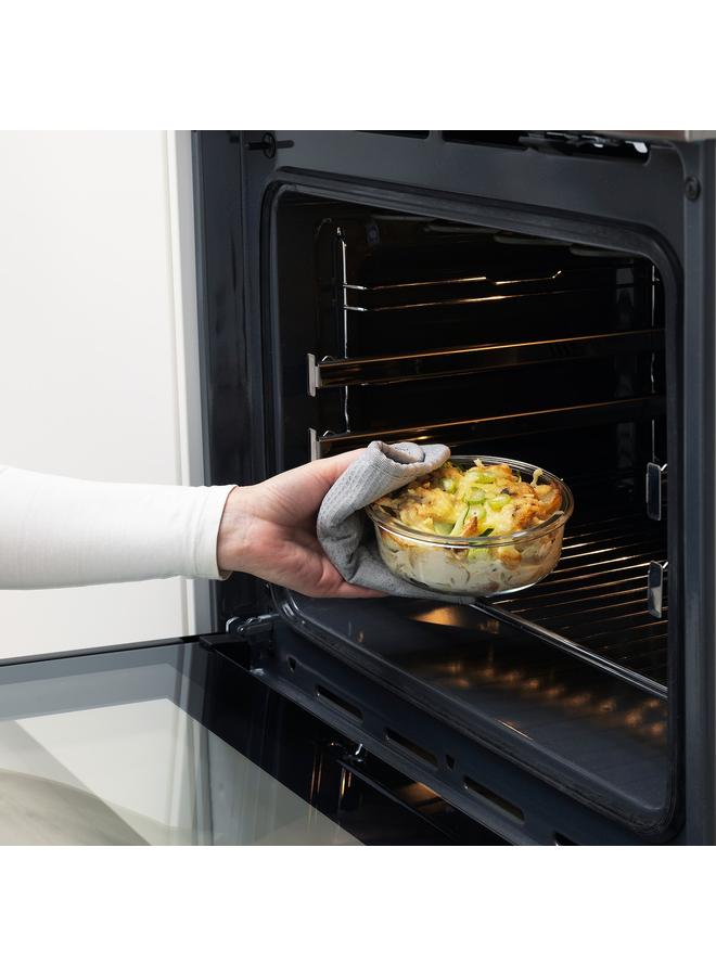 زبون علبة طعام دائرية/زجاجية، 400 مل - Image 4