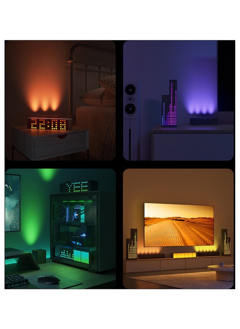 Yeelight YEELIGHT Panel Light Extension for Cube Smart Lamp, 16 Million Colors Option, RGBIC Individual Addressable, Dynamic Lighting, Music Flow, WiFi Connected, APP Control, for Bedroom, Living Room, Cube*1  - Image 4