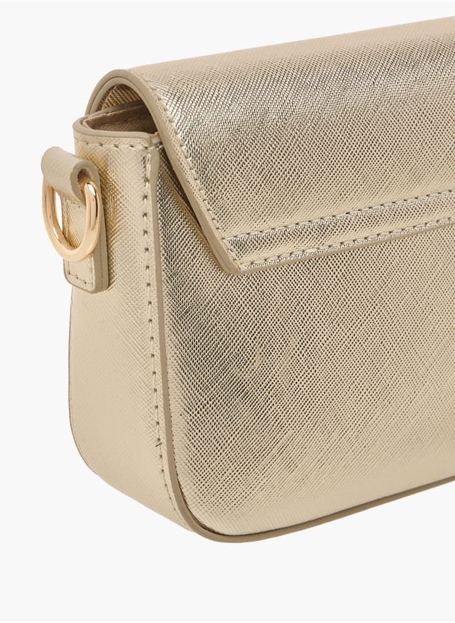 Flora Bella By Shoexpress Womens Handbag With Brand Scraf On Handle  - Image 5