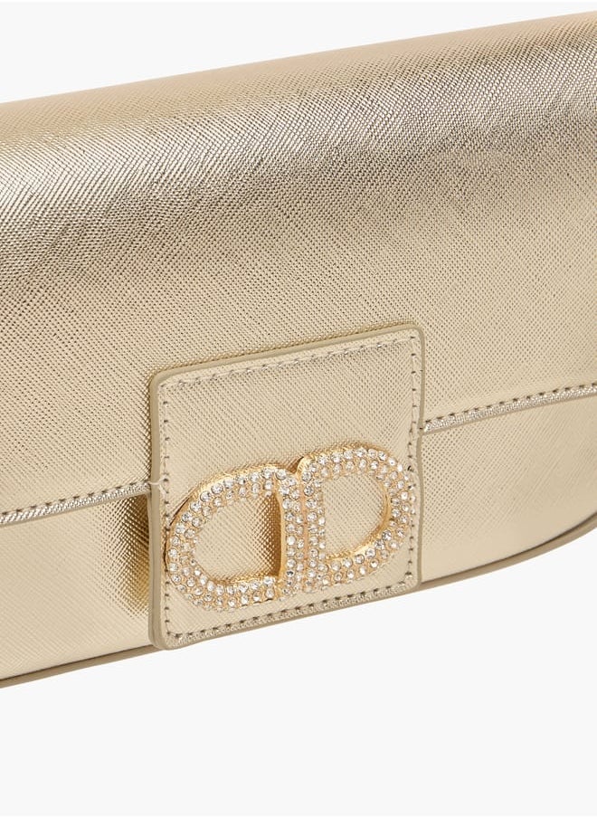 Flora Bella By Shoexpress Womens Handbag With Brand Scraf On Handle  - Image 3
