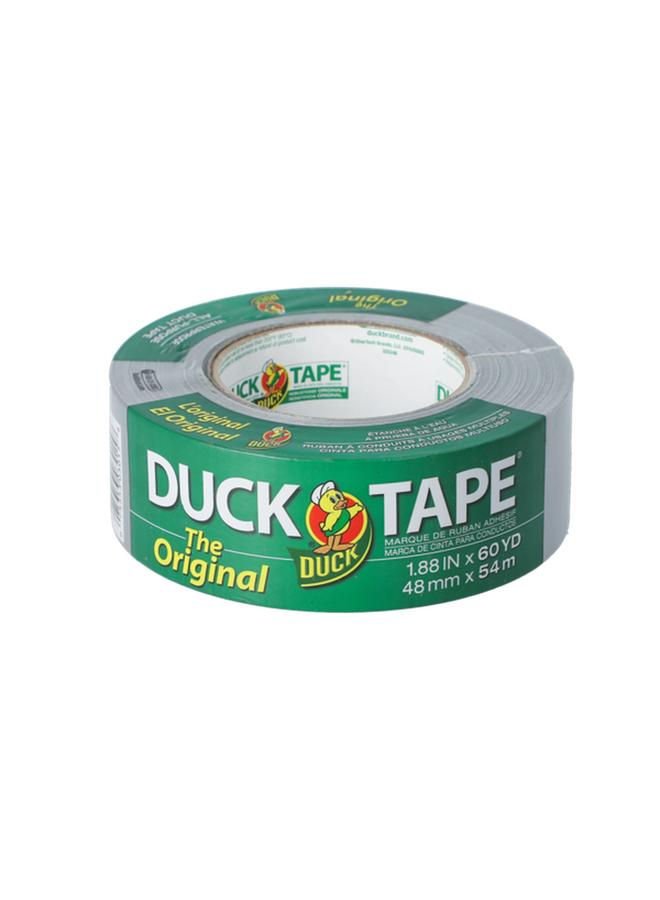 Duck All-Purpose Duct Tape Grey 1.88inch x 60yd - Image 1