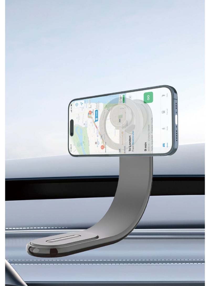 Cat - Cot CatCot Magnetic Car Phone Holder – 360° Rotating Dashboard Mount, Flexible Bend Design, Strong Magnetic Grip, Universal Compatibility (CT-03) - Image 2