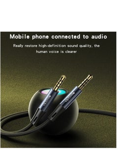 Yesido Yesido YAU43 3.5mm to 3.5mm AUX Audio Adapter Cable, Length: 1m YAU43  - Image 2