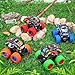SevenQ Monster Truck Toys Cars for Boys 4 Pack Race Cars Party Favors for Kids Push and Go Flip Stunt Pull Back Cars Toddler Toys Classroom Prizes Christmas Goodie Bag Stuffers Birthday Gifts - Image 4