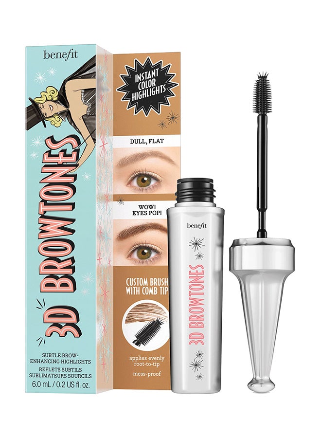 Benefit Cosmetics 3D Browtones Eyebrow Enhancer 02 Light/Medium - Image 3