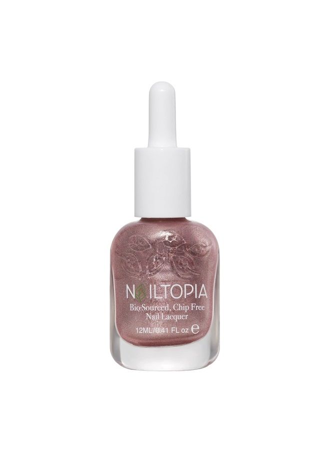 Nailtopia Bio-Sourced Chip Free Nail Lacquer Flawless Finish - Long-Wearing - Full Coverage - Infused With Nail Strengthening Superfoods - Protects Nails - Nails And Tiaras - 0.41 Oz - Image 1