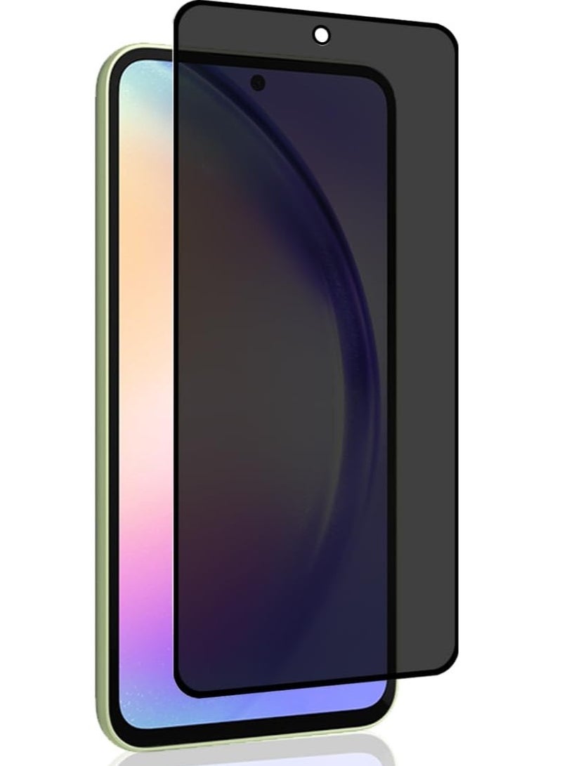 Glass for Samsung Galaxy A56 5G Privacy Glass Screen Protector Anti-Spy Tempered Glass Film 9H Hardness Scratch Resistant Bubble Free Glass Screen Protector for Samsung Galaxy A56 5G - Image 1
