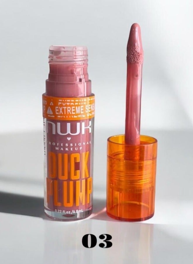 إن دبليو إكس "أحمر الشفاه داك بلامب لشفاه كاملة - نيود سوينغ" - Image 1