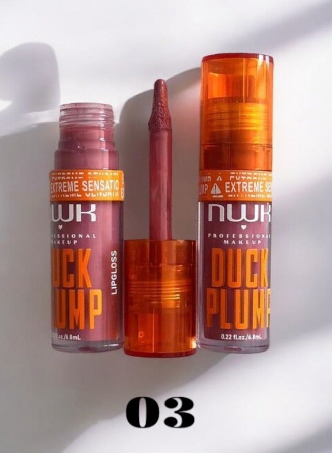 إن دبليو إكس "أحمر الشفاه داك بلامب لشفاه كاملة - نيود سوينغ" - Image 2