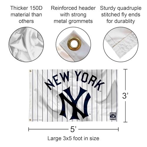 WinCraft New York Yankees Vintage Flag and Banner - Image 3