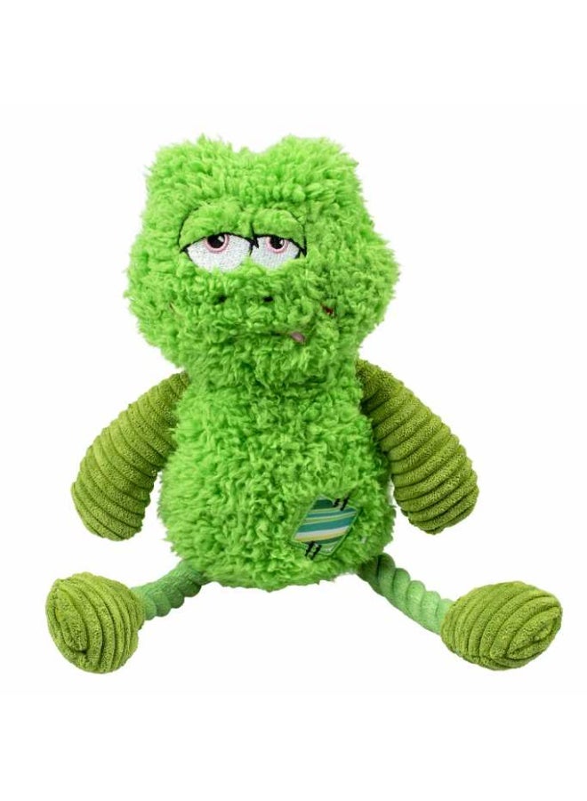 Duvo + Duvo+ Plush Frog Silly 16x30x7cm Green - Image 1
