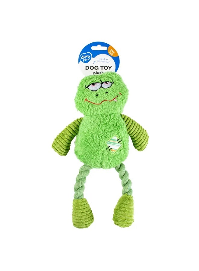 Duvo + Duvo+ Plush Frog Silly 16x30x7cm Green - Image 2