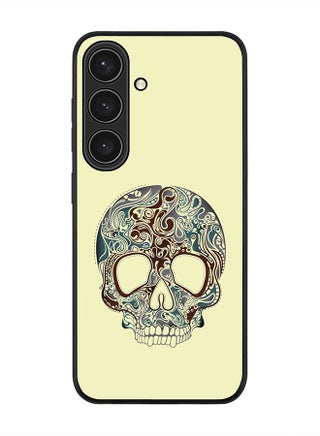 For Samsung Galaxy S25 5G Case,Slim fit Camera Protection, Shockproof Thin Phone cover  - Skully Tattoo - pzsku/Z6FDC2B43897FD1D46050Z/45/_/1738074213/8e477495-3aac-4f49-8a70-37bb623ecb05