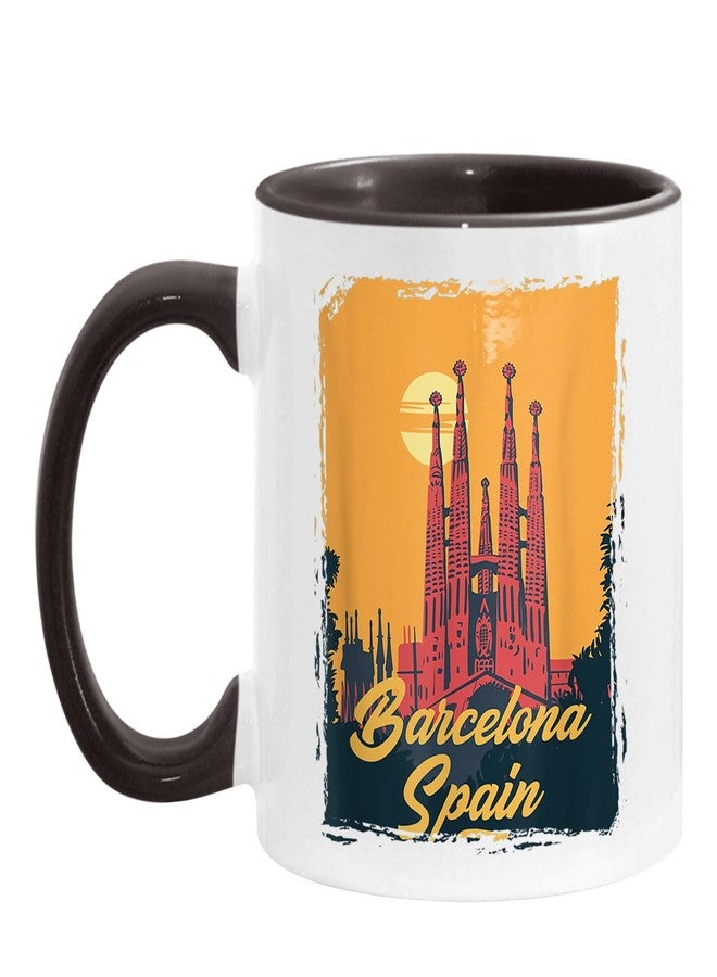 كوب قهوة ديلو فينتاج برشلونة ساغرادا فاميليا غاودي بازيليكا إسبانيا أكسنت 11oz84331