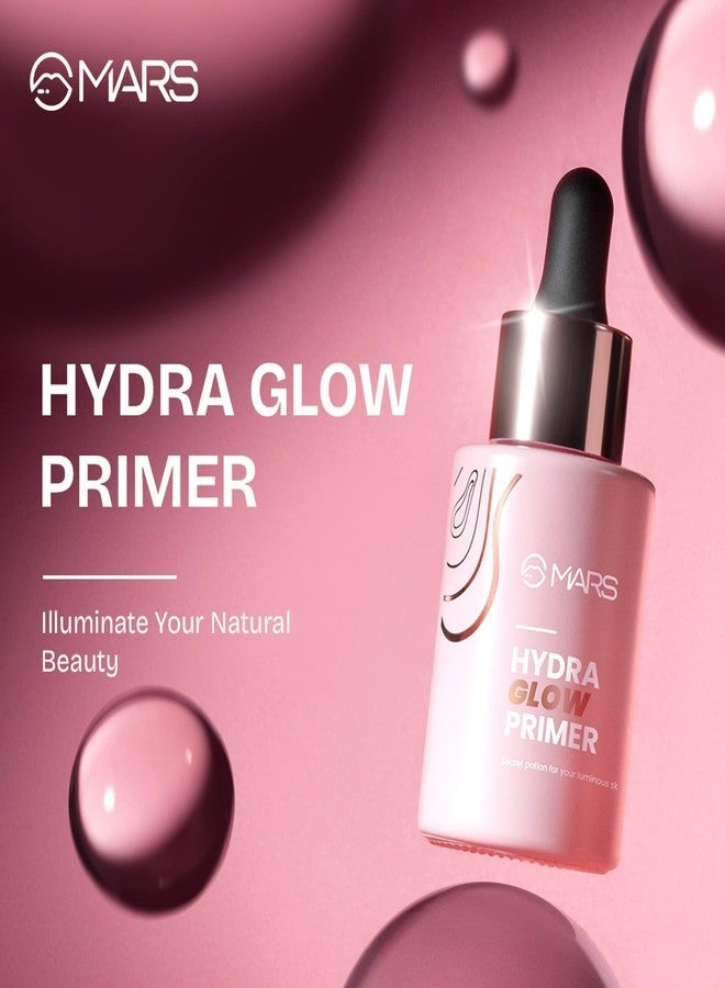 MARS Hydra Glow Primer for Face Makeup (30ml) | Nourishes Skin with Hyaluronic Acid, Argan oil, Aloevera Extract & Chamomile Water | Subtle Radiance | Dewy Base & Moisturization - Image 4
