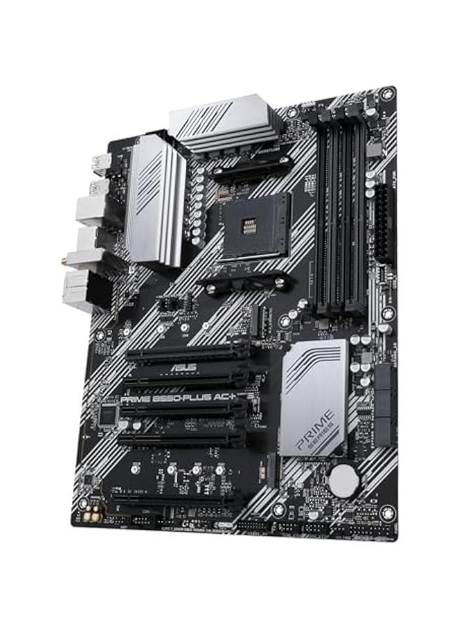 Arabest Advanced B550-PLUS AC-HES AMD AM4 ATX Motherboard for 3rd Gen Ryzen CPU (Dual M.2, PCIe4.0, WIFI5, 1Gb Ethernet, SATA 6 Gbps, USB 3.2 Gen 2 Type-C, Front USB 3.2 Gen 1 Type-C, CEC Tier II Ready)  - Image 4
