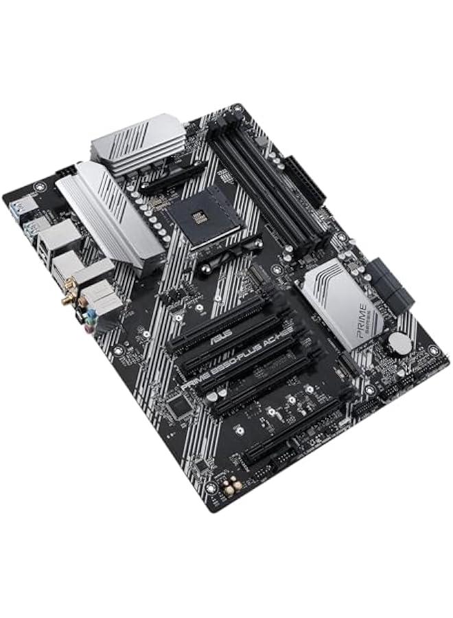 Arabest Advanced B550-PLUS AC-HES AMD AM4 ATX Motherboard for 3rd Gen Ryzen CPU (Dual M.2, PCIe4.0, WIFI5, 1Gb Ethernet, SATA 6 Gbps, USB 3.2 Gen 2 Type-C, Front USB 3.2 Gen 1 Type-C, CEC Tier II Ready)  - Image 5
