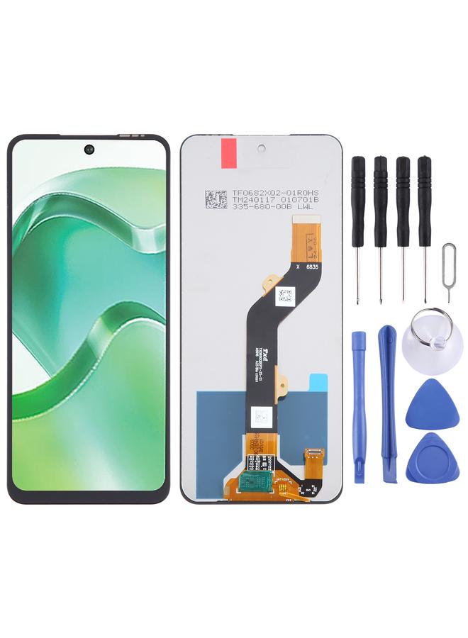 erorex Replacement For itel P40+ OEM LCD Screen with Digitizer Full Assembly - Image 1