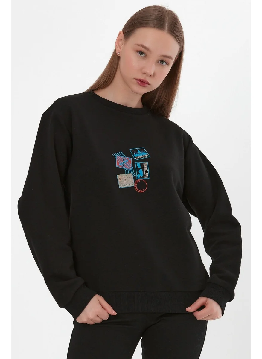 Alexander Gardi Printed Ribbed Sweatshirt (E22-75600)