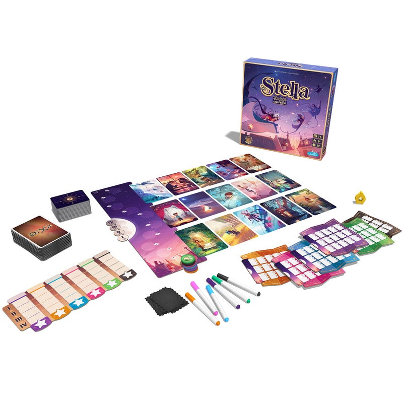 Asmodee Stella: Dixit Universe Board Game - Competitive Sky Exploration Image Association and Strategic Guessing, Fun Family Game for Kids and Adults, Ages 8+, 3-6 Players, 30 Min Playtime - Image 2