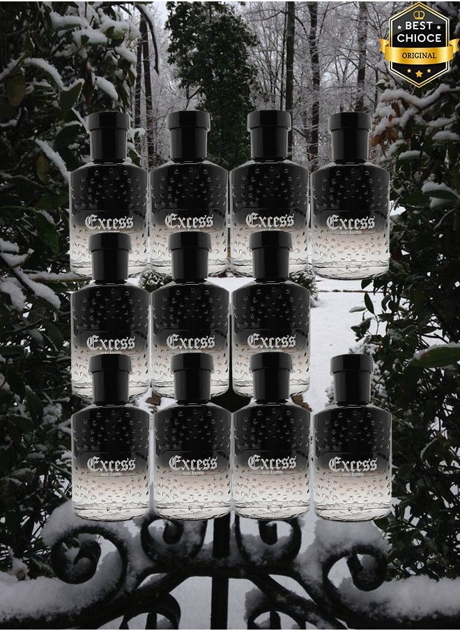 Iscents premium - 11 Pieces Excess Perfume For Men 100ml EDT - Image 1