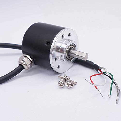 Taiss/Incremental Rotary Encoder DC 5-24v Wide Voltage Power Supply 6mm Shaft Optical AB 2 Phase Quadrature Encoder 600P/R - Image 4