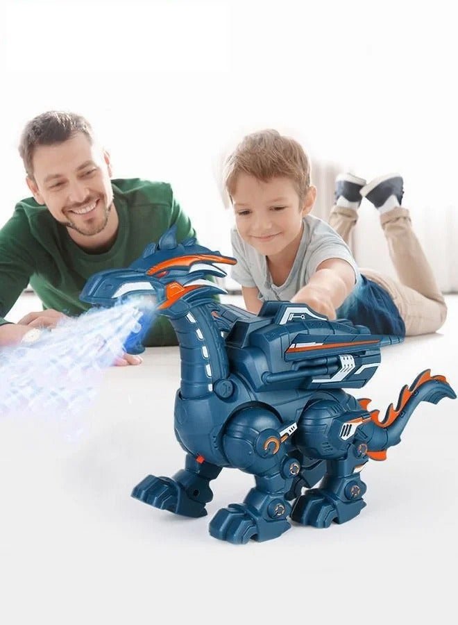Dinosaur Toys Fire Breathing & Walking Dinosaur Toys Gifts for Boys Electronic STEM Toys for Boys Girls  - Image 1