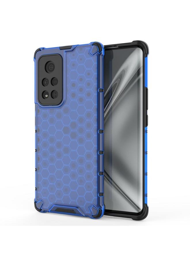 جرين تايجر - جراب Honor View40 المقاوم للصدمات من مادة PC + TPU على شكل قرص العسل - Image 1