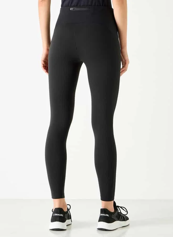 ADOT by Splash Leggings with Elasticated Waistband and Zip Pocket