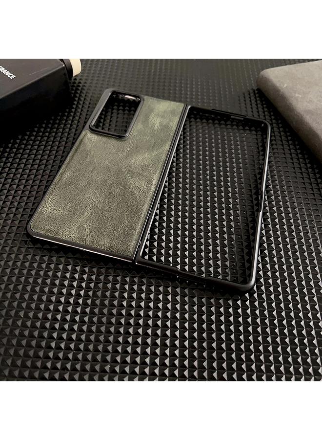 S-TOP Case For Honor Magic V2 Crazy Horse Texture PU + PC Phone Case - Image 5