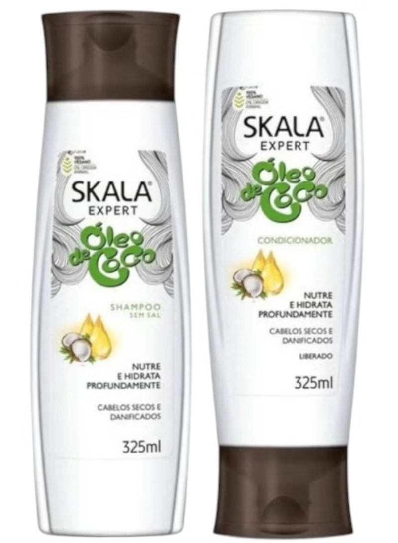 Scala Shampoo 325ml +Condicionador 325ml Oleo De Coco - Image 1