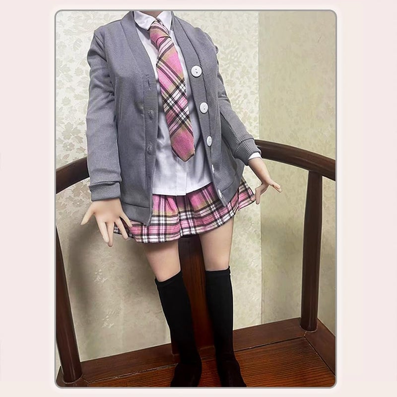 xinXbabe Doll Clothes for 32 inch Dolls 80cm Life Size Doll Clothing 32 inch Height School Uniform Girls Uniform 1/2 Doll Outfits - Image 5