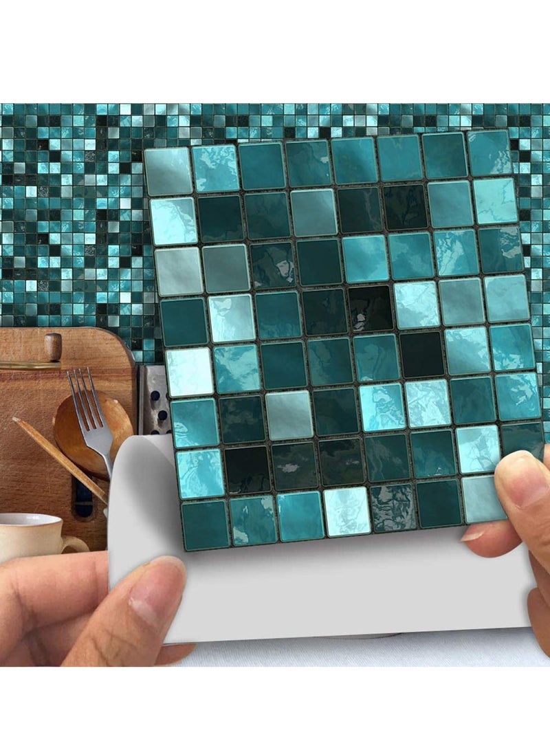 25 Pcs Self-Adhesive Tile Transfer for Home Decor, Peel and Stick Tile Decal, Water-Proof Backsplash Wall Tile Sticker for Kitchen Bathroom, 4x4inch - Image 1