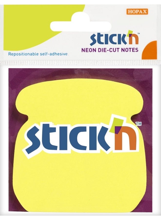 هوباكس ستيكى نوت ورق ملاحظات لاصقة من هوباكس، صفراء، 70×70 مم، هاتف، 50 ورقة