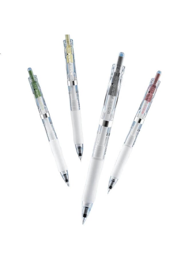 M.G M&G (M&G) Stationery K35 Click Gel Pen 0.5Mm Black St Head High Value Quick-Drying Signature Pen Practical Student Exam Brush Pen Agpk3558A 12Pcs - Image 1