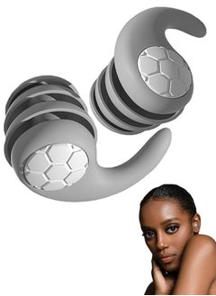 Ear Plugs for adluts – Ultra-Comfy Reusable Noise-Reducing Earplugs For Sleep Deep Focus swimming  Travel  Noise Sensitivity Flexible Hearing Protection  Customizable Fit  24dB (SNR) Noise Reduction
