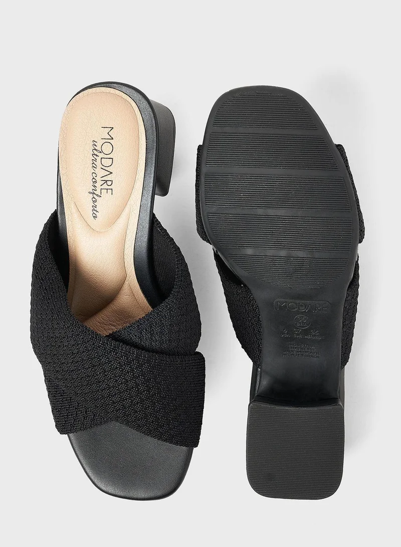 MODARE Mid Heels Sandals for Women – Sling Back Heel Sandals for Girls with Ankle Strap