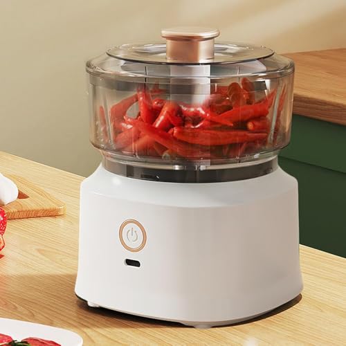 Ash  Roh Ash & Roh Mini Electric Rechargeable Food Chopper with One-Touch Operation, Multifunctional Food Processor for Garlic, Onion, Chili and Veggies - Image 4