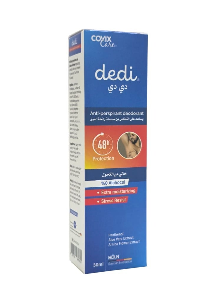 كوفيكس كير مزيل العرق ديدي مضاد للتعرق - رجال 30 مل - Image 1