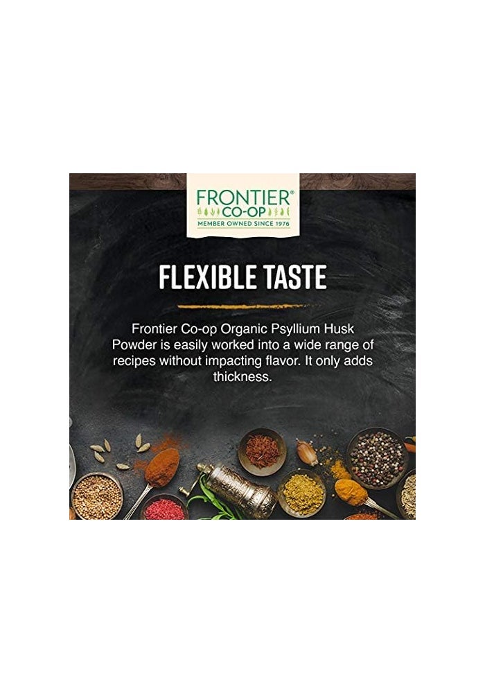 Frontier Co-op Organic Psyllium Husk Powder - Gluten-Free Herbal Supplement, 1lb - Image 5