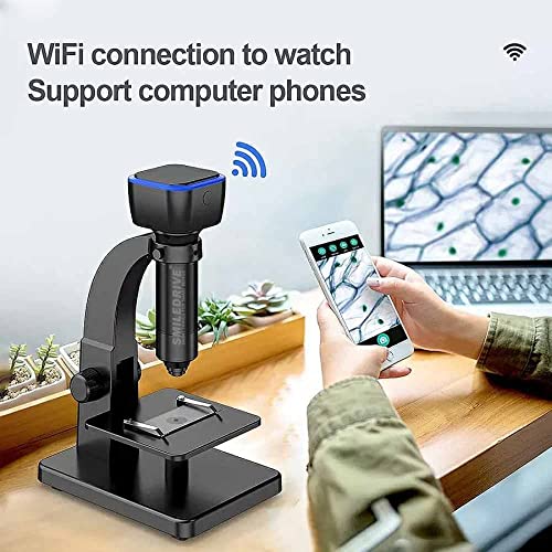 SMILEDRIVE® WiFi Digital Microscope for Students Kids Lab 2000x Magnification Dual Lenses with Dual Lens Wirelessly Connects with Android iOS Devices & with USB Wire with PC - Image 3