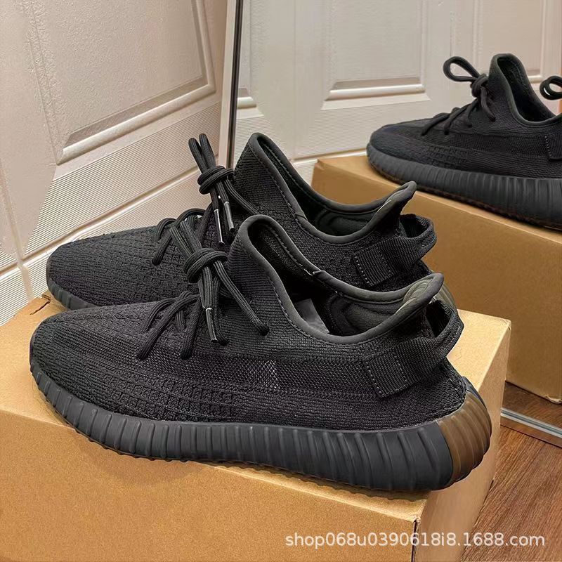 Summer Popular Coconut Shoes 350 Men'S And Women'S White Baby'S Breath Casual Shoes Putian Soft-Soled Sports Shoes Breathable Running Shoes - Image 5