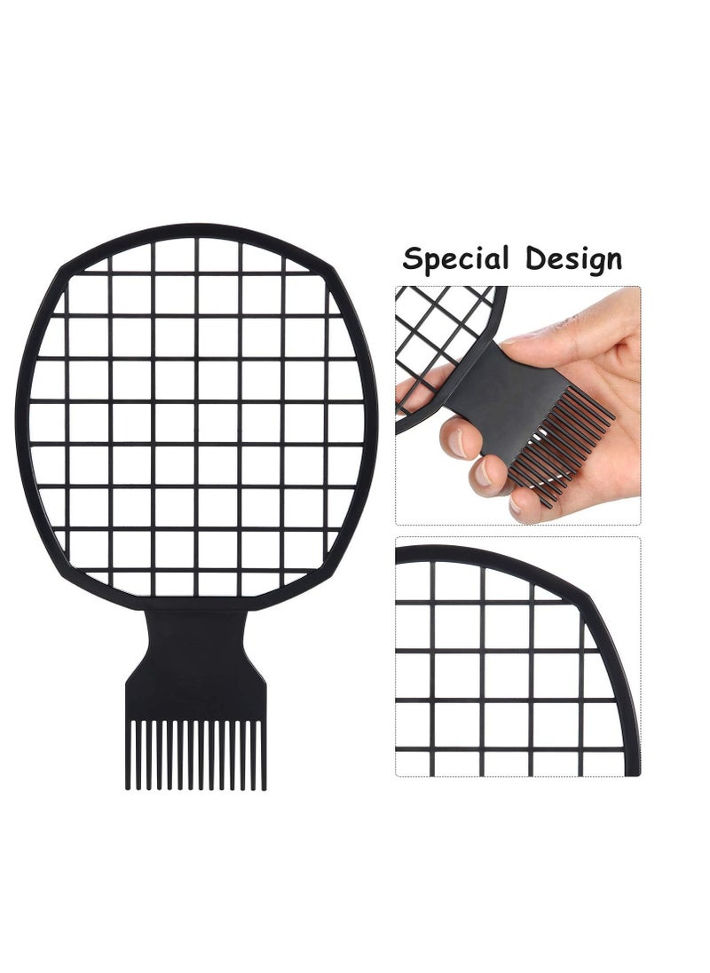 Y&D Afro Twist Hair Comb with Wave Barber Tool Brush Curl Sponge Coils for Natural 2 Pieces  - Image 5