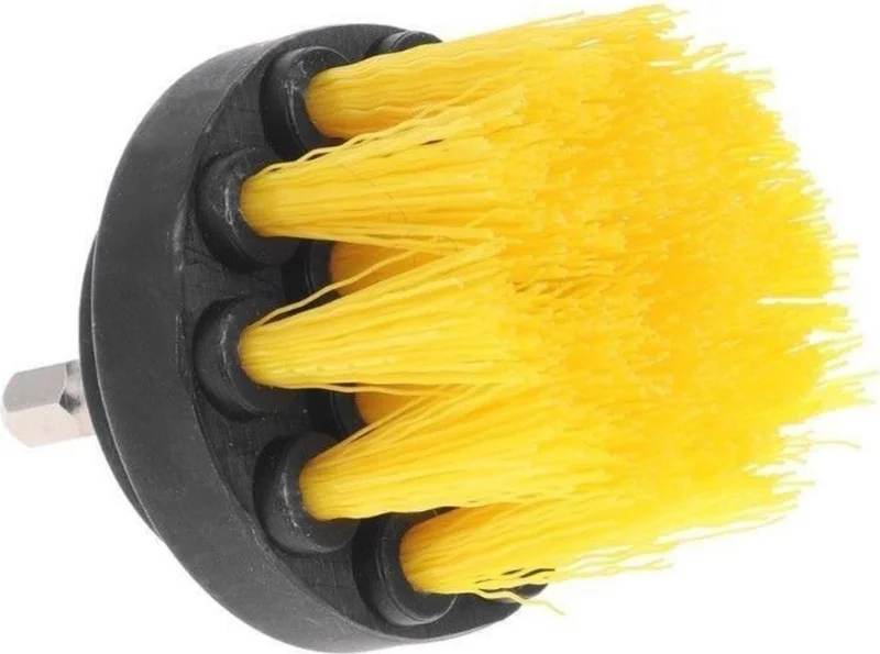 Rennway Drill Bit Mounted Multi-Purpose Cleaning Brush Set of 3