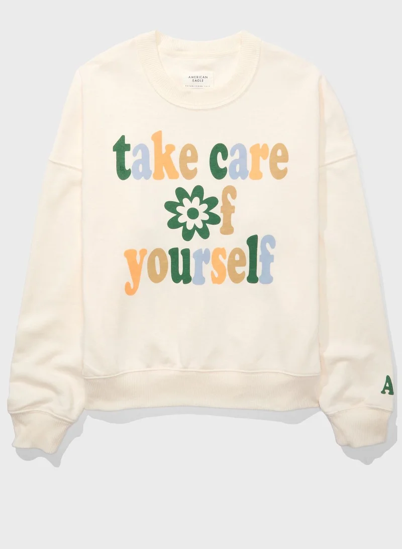 American Eagle Graphic Sweatshirt