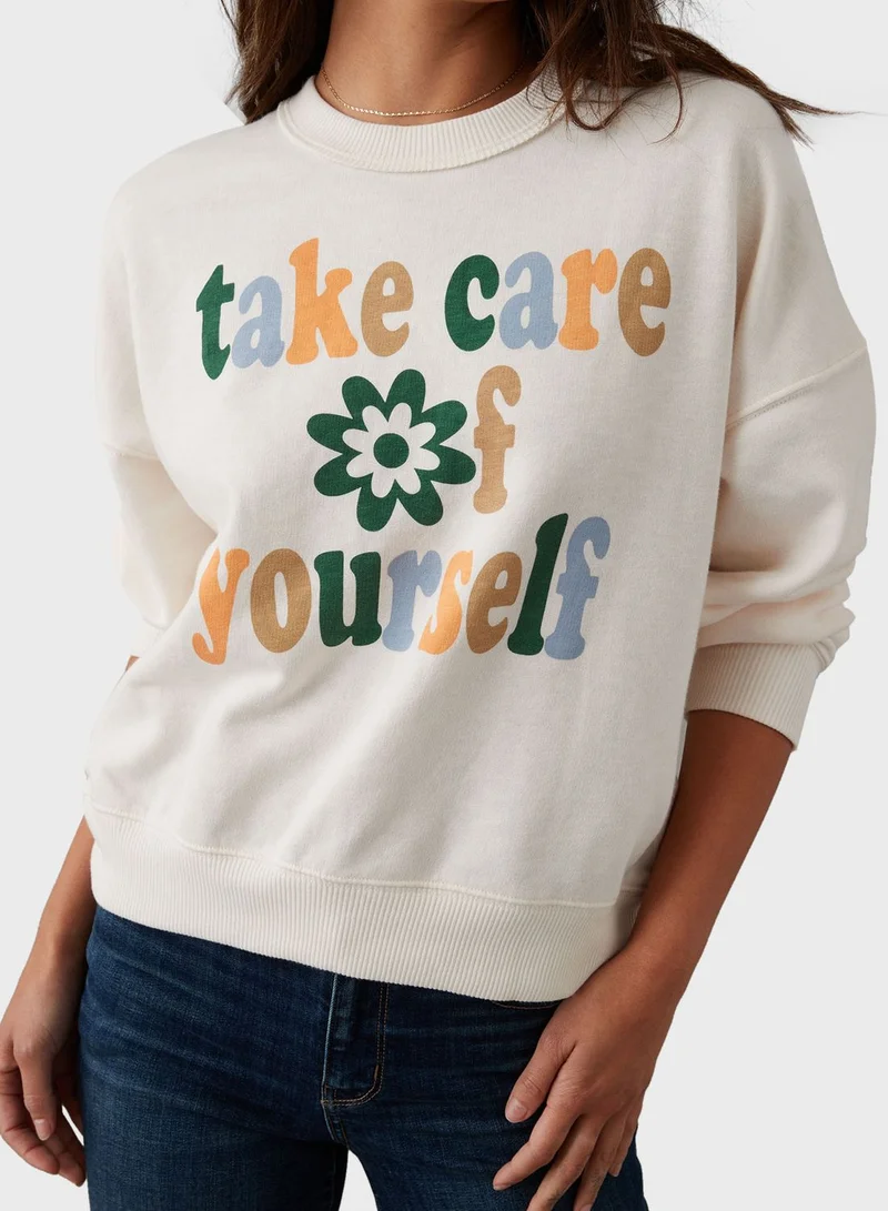 American Eagle Graphic Sweatshirt