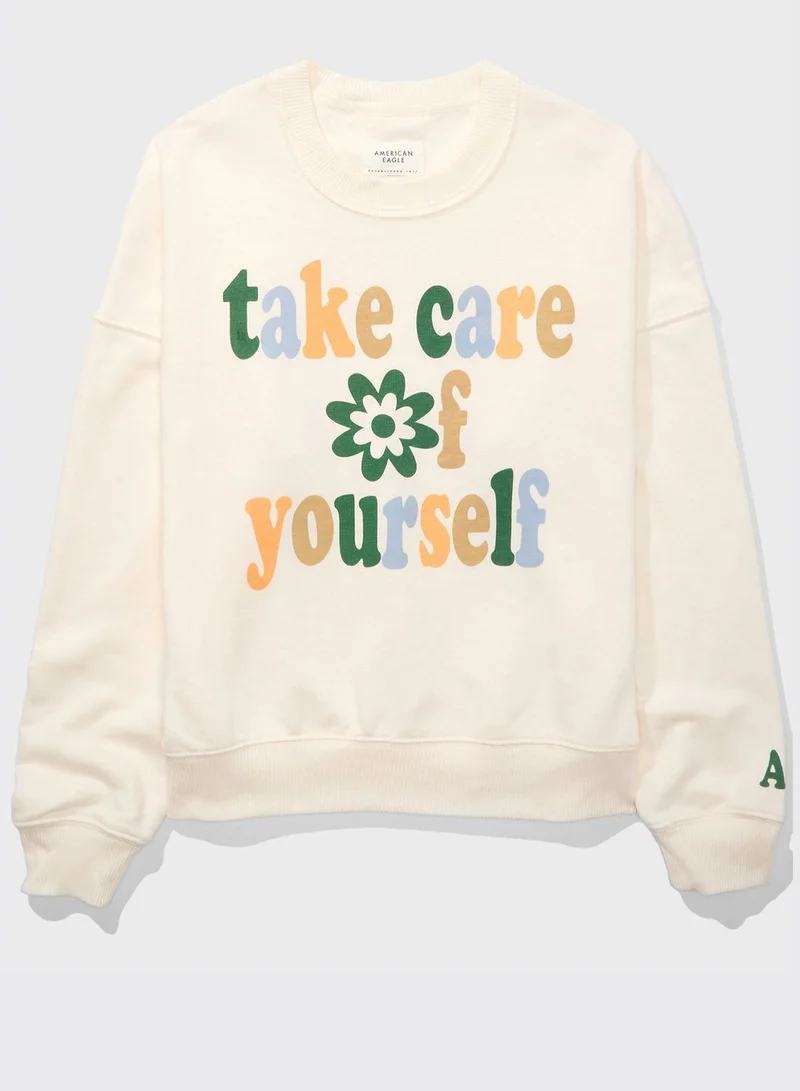 American Eagle Graphic Sweatshirt