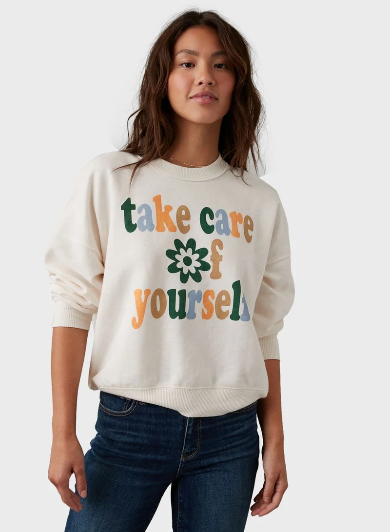 American Eagle Graphic Sweatshirt